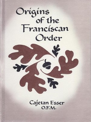cover image of Origins of the Franciscan Order